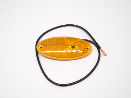 HELLA ÄÄRIVALO LED 24V, KELTAINEN OVAALI HL-2PS964295-057
